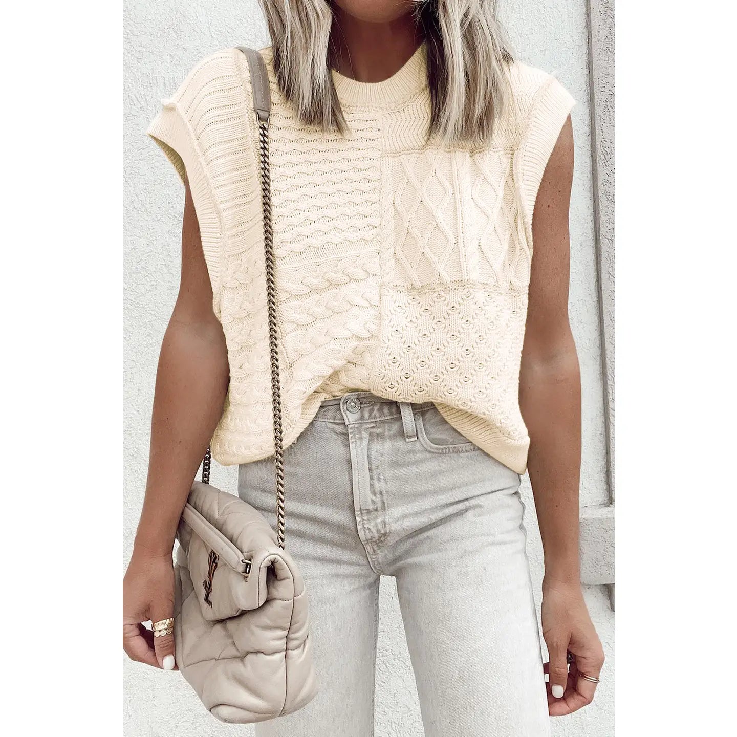 Short Sleeve Sweater Top