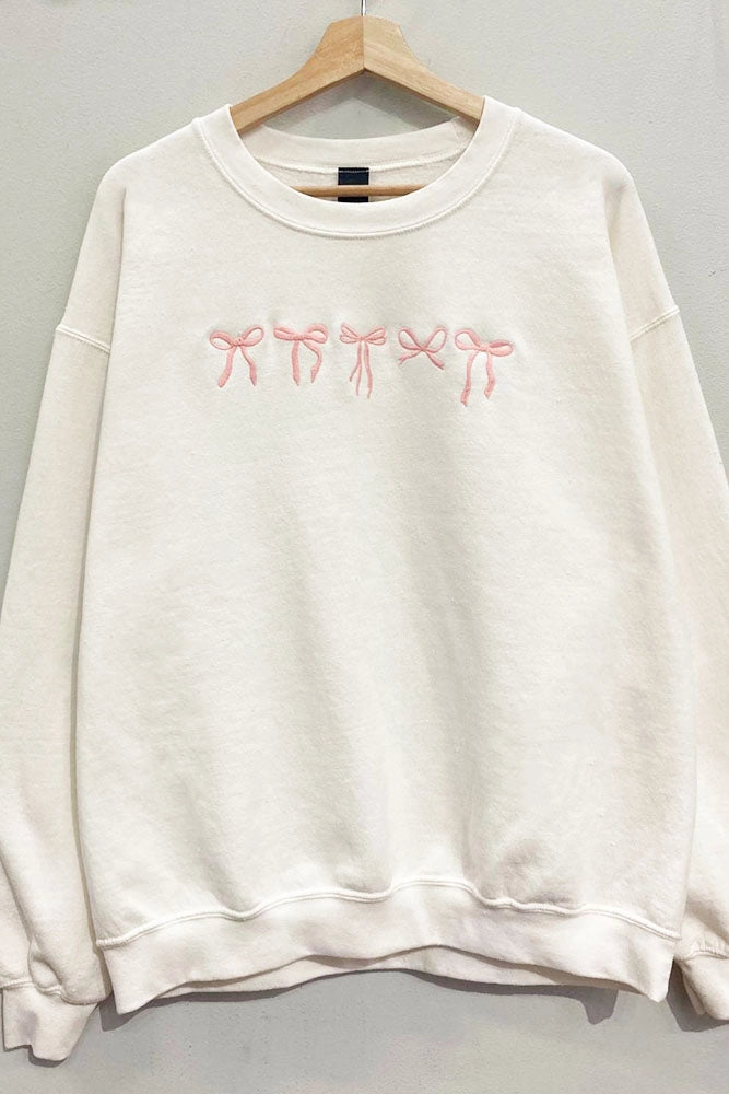 Mini-Bow Sweatshirt